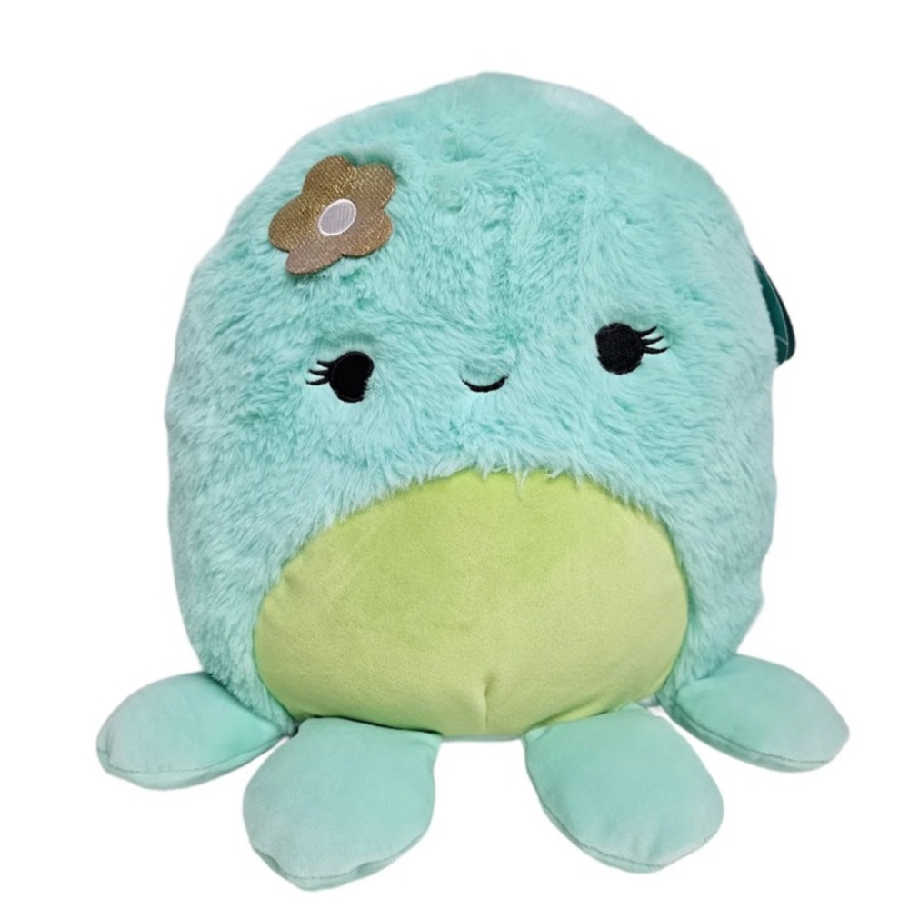 NWT Squishmallow Ophelia Teal Octopus - Picture 1 of 6